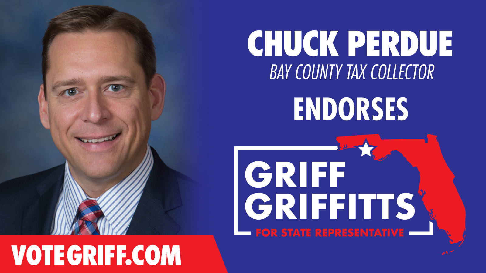 Bay County Tax Collector, Chuck Perdue Endorses Griff Griffitts - Vote ...